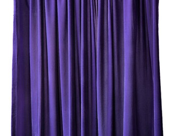 Purple Curtains Etsy