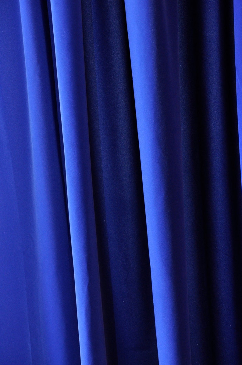 Discounted Royal Blue Flocked Velvet Fabric for Upholstery Etsy