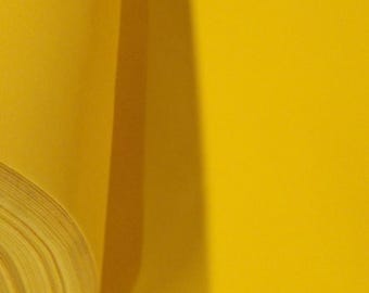 Wholesale Lot Yellow Flock Velvet Fabric for Upholstery/Curtain/Drapery Material Sold by the Roll/Bolt 50 yards at 54 inch Wide