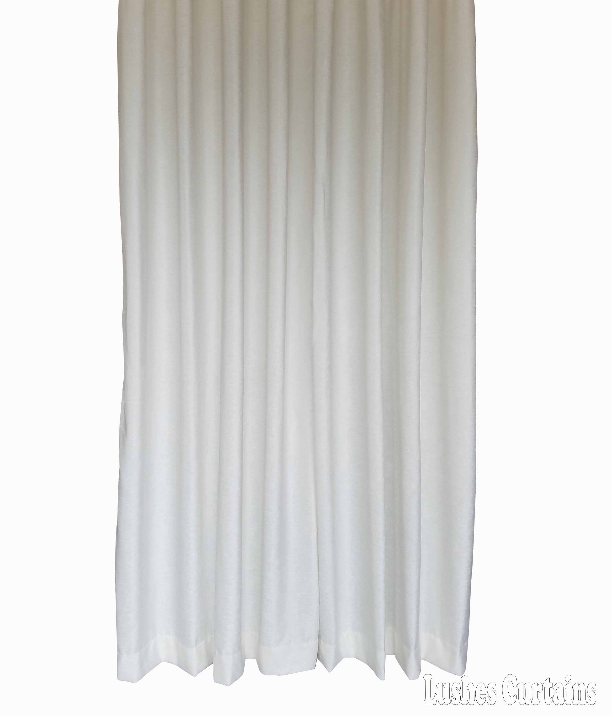Black 96 Inch Long Fire/Flame Retardant Velvet Curtain Panel w/Rod Pocket Drape 