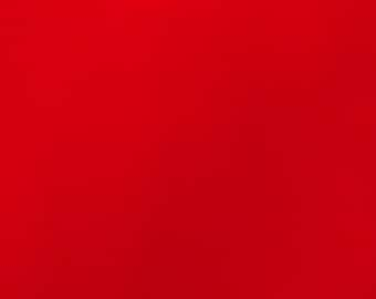 Bright Red Flocked Velvet Fabric for Upholstery Craft Curtain Drapery Material Sold by the Yard 54 inch Wide - For Sale At Discount Price