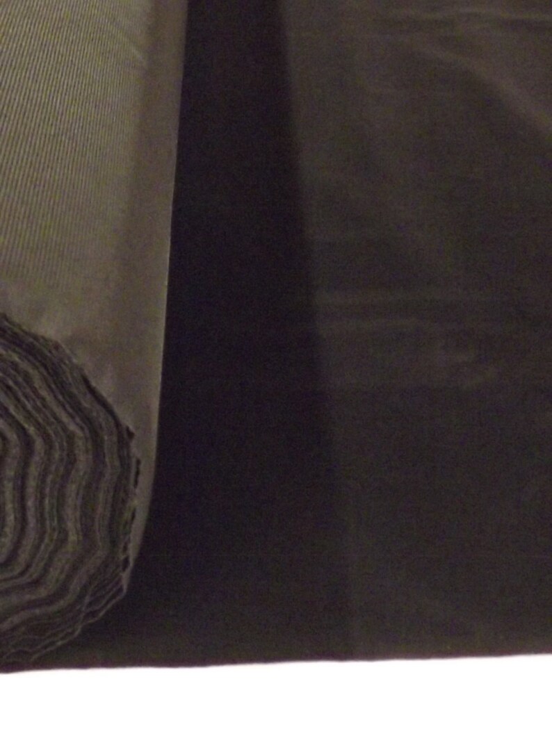 Discount Black Flocked Velvet Fabric for Upholstery Craft Etsy