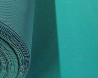 Wholesale Lot Turquoise Flocked Velvet Fabric for Upholstery / Sewing / Drapery Material Sold by the Roll / Bolt 50 yards at 54 inch Wide