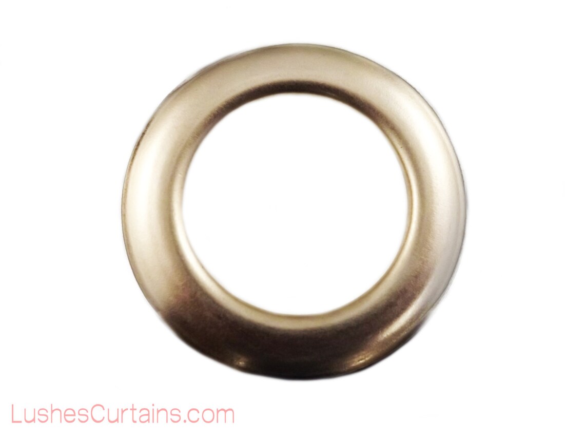 Large Nickel Metal Curtain Drapery Hardware Supply 12 1 Etsy