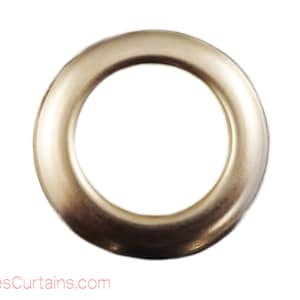Fornitura di ferramenta per tendaggi per tende in metallo nichelato, diametro 12, occhielli decorativi/anelli decorativi con rondella, 25/10/50/100 pezzi