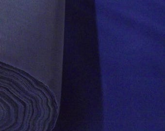 Wholesale Lot Royal Blue Flocked Velvet Fabric for Upholstery / Sewing / Drapery Material Sold by the Roll / Bolt 50 yards at 54 inch Wide
