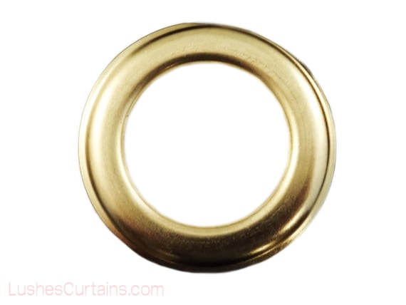 Curtain Grommets, Curtain Eyelets, Metal Brass Curtain Grommets, Metal Drapery  Grommet