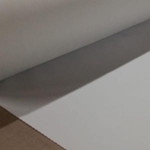 Wholesale Lot White Flocked Velvet Fabric for Upholstery / Sewing / Drapery Material Sold by the Roll / Bolt 50 yards at 54 inch Wide