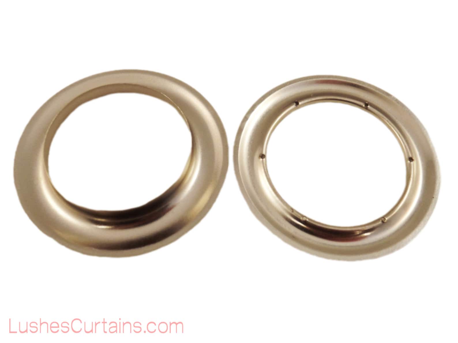 Large Nickel Metal Curtain Drapery Hardware Supply 12 1 Etsy