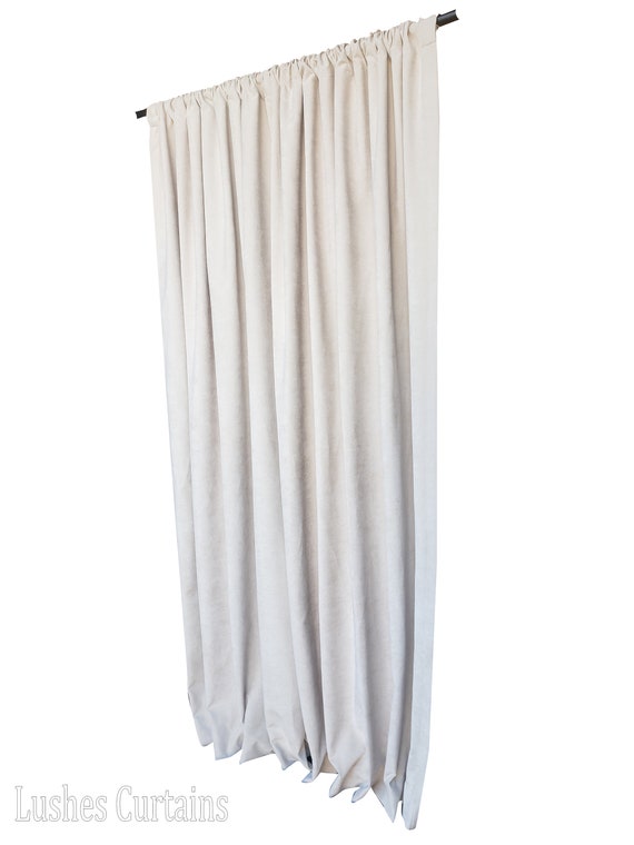 120 inch long curtain