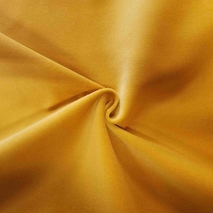 Quality Solid Yellow 100% Cotton Velvet Velour Fabric for Upholstery Heavy Weight Thick Curtain Drapery Material Sold Per Yard 54 inch Wide