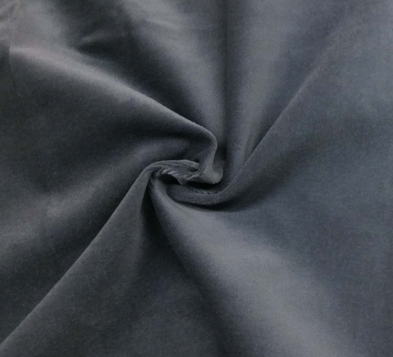 72 Velveteen Black, Fabric by The Yard