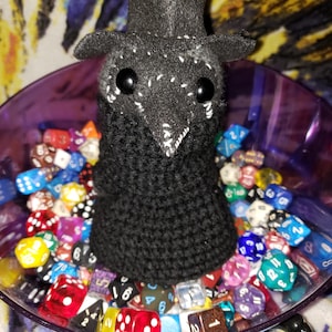 Chibi Plague Doctor Dice Bag