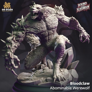 Werewolf Abomination Miniature