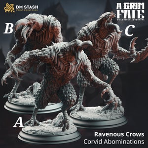Ravenous Crows Miniature