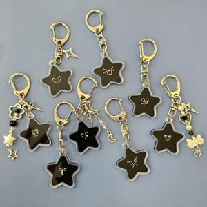 NCT 127 STARFISH keychain acrylic charm with customization options