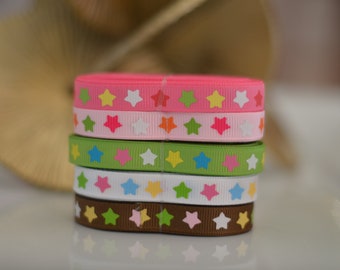 3/8" Giraffe Print grosgrain ribbon 1-5, 10 OR 30 yards  hair clips , accessories , decoration