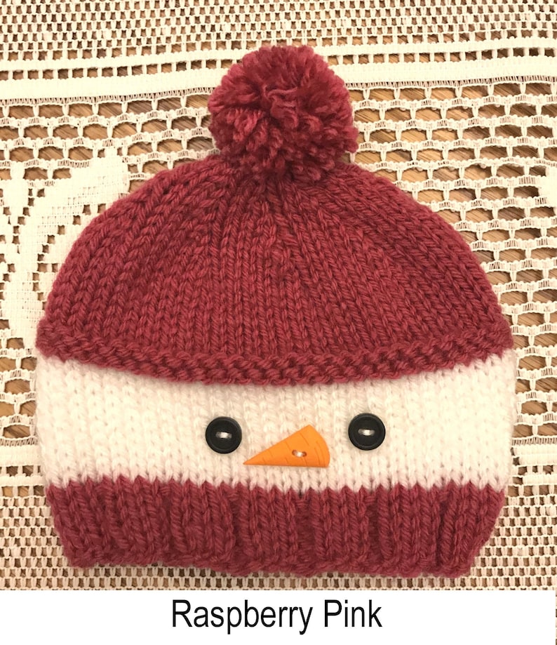 Snowman Hat assorted Colors - Etsy UK
