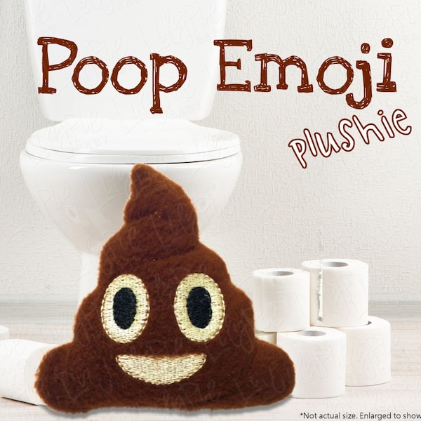 Poop Emoji Plush - Fleece Stuffie - Handwarmers - Mini Plush