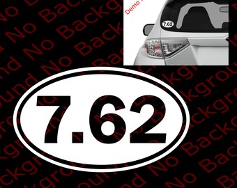 .357 Vinyl Decal Sticker Car Window Wall Bumper Gun Magnum Ammo Home Security