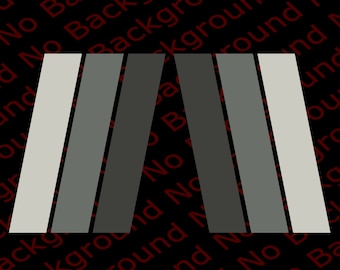 Grey Tone Retro Racing Stripes Rainbow Vinyl Die Cut Decal Fits 4RUNNER Tacoma Tundra Off Road Sports Trio Color | Many Colors & Sizes TY009