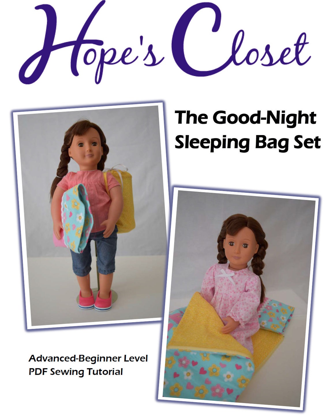 American Girl Sleeping Bag Pattern Pillow Pillow Case Etsy