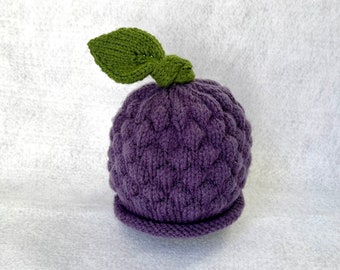 Grape Hat for Babies, Toddlers, Kids, Adults