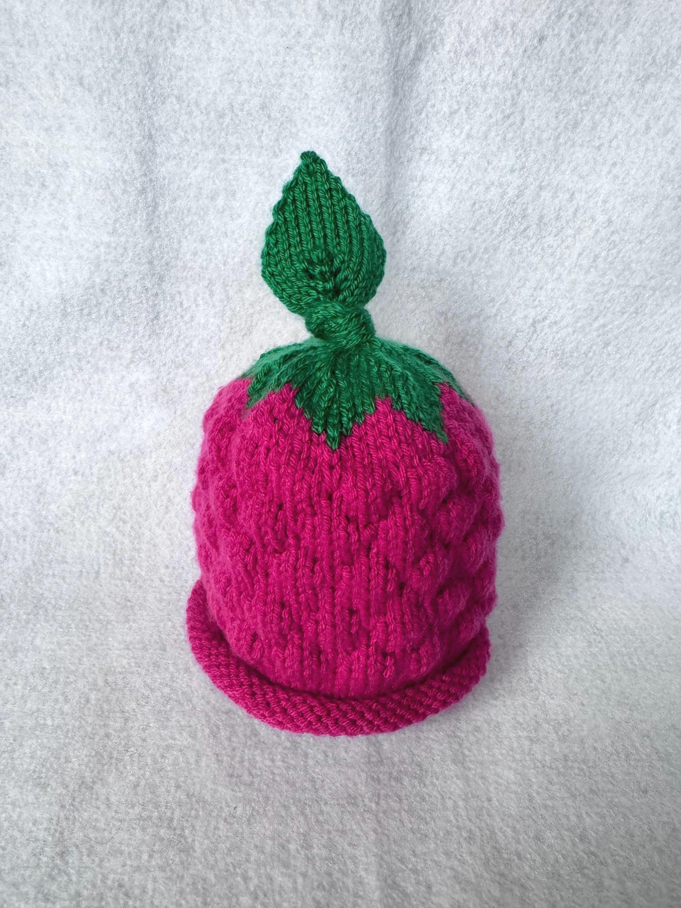 Raspberry Beanie - Etsy