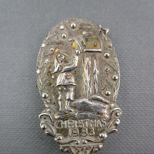 Christmas 1983 Spoon /Girl At Mailbox/D.A.I 45 Holland - 5 1/4&quot;