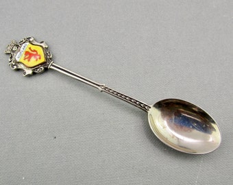Scotland Souvenir Spoon/Crest Finial   4 1/8"