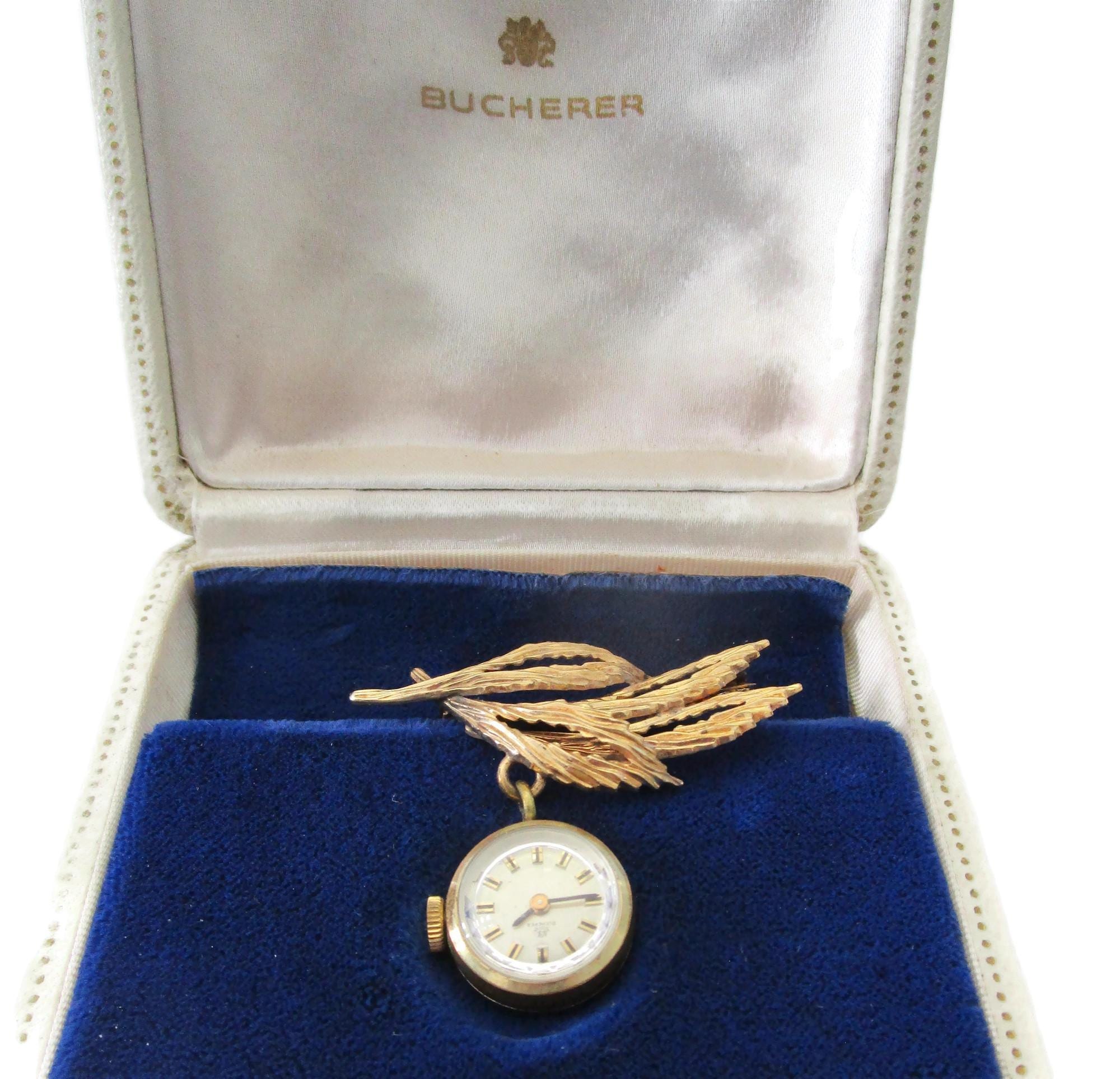 Vintage bucherer pendant watch - Etsy 日本
