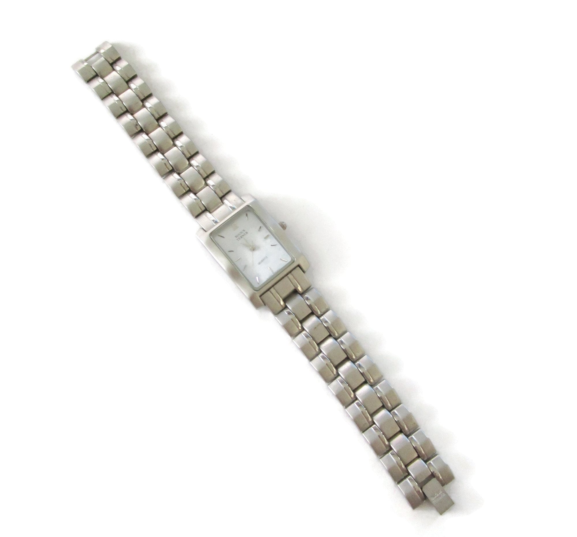 Bijoux Terner K-19416. Large square silver bevel around opalescent face Bijoux Termed K-10889 - Gem main image 3