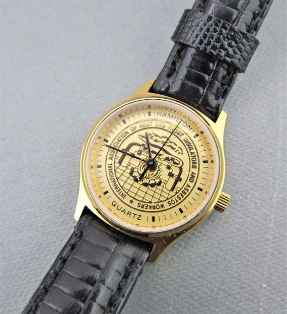 HAMILTON 9818 Quartz Watch/int. Association of Heat Frost  display picture 3