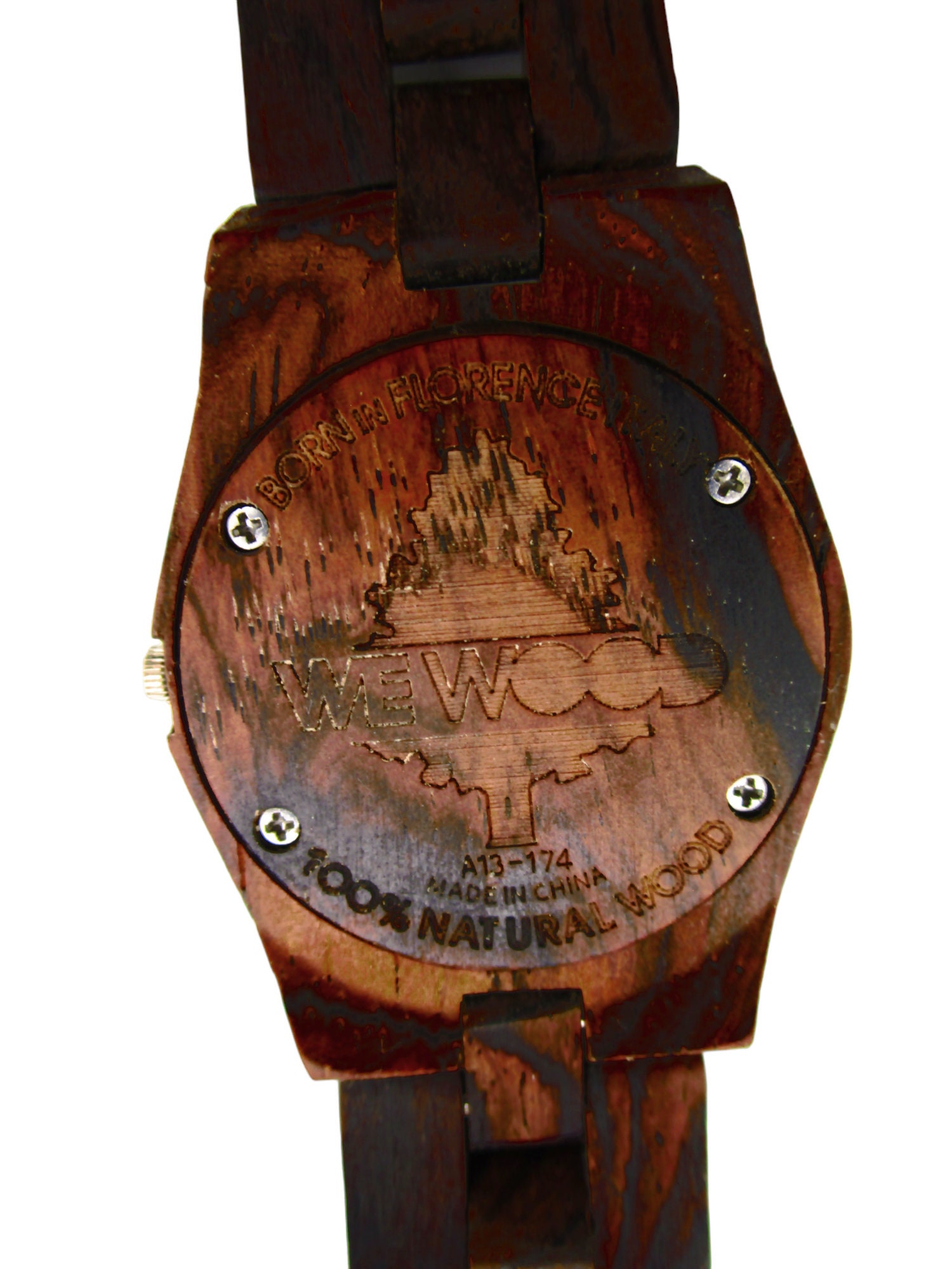 We Wood Watch/dark Oak/all 100% Natural Wood/born in  display picture 2