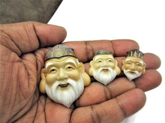 多様な Pin/7 JUROJIN Obidome TOSHIKANE Fortune Porcelain Arita Gods 彫刻・オブジェ