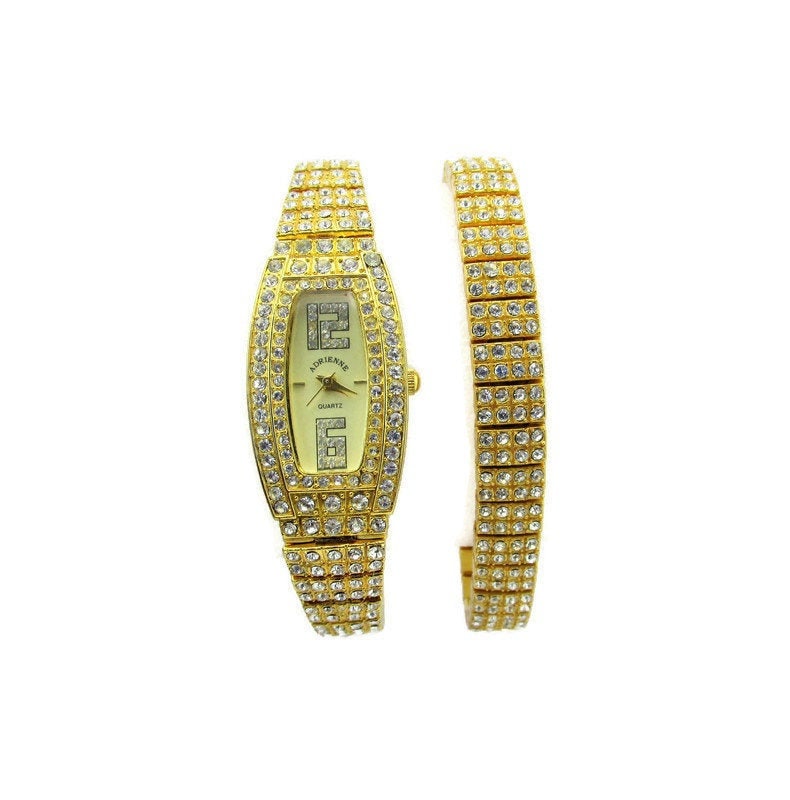 Adrienne Limited Edition Watch & Bracelet /couture Pave  display picture 3