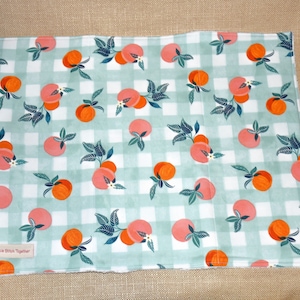 Dish Drying Mat, ORANGES, Dish Drainer Mat, Kitchen Counter Mat, Ready to Ship