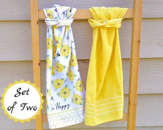 Hanging Cotton Kitchen Towel, Set of 2  Kitchen towels diy, Kitchen towels,  Kitchen towels crafts