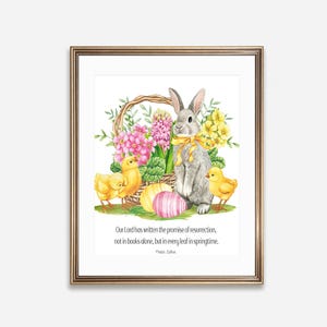 Jedes Blatt Im Frühling | Martin Martin Zitat Frühling, Kunst auf Leinwand (Digitaler Download)