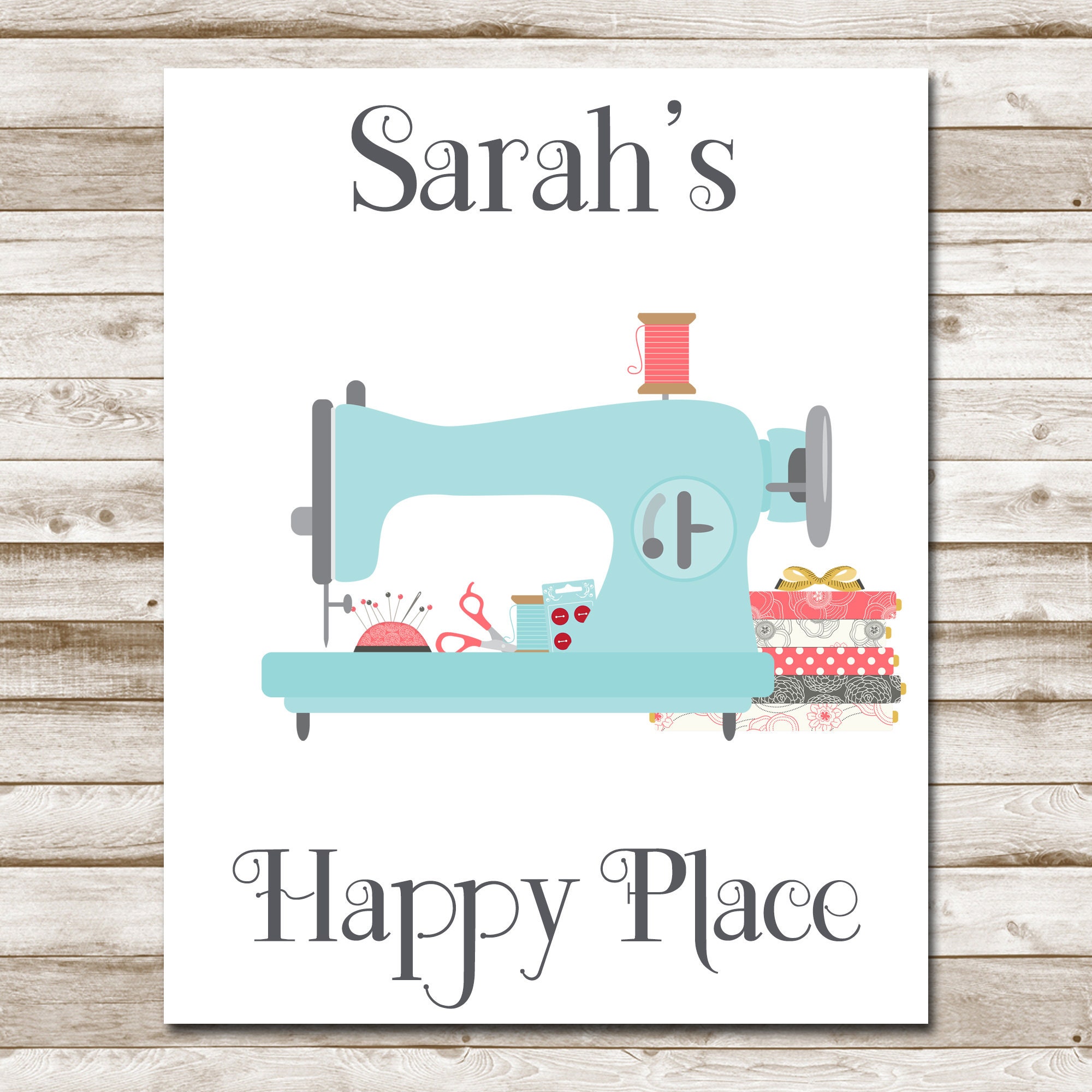 Personalized Craft Room Printable Sign Craft Room Art Home | Etsy