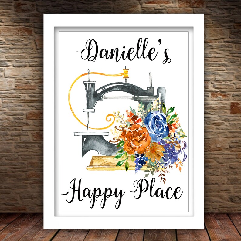 Personalized Craft Room Printable Craft Room Sign Sewing Room - Etsy