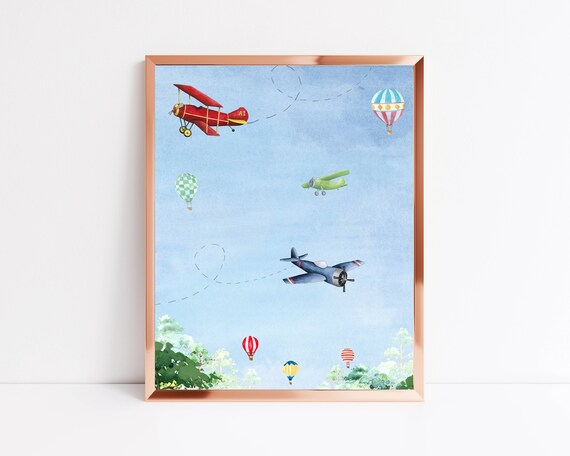 Airplanes Printable Air Show Print 5x7 8x10 11x14 16x20 Hot | Etsy
