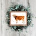 Cow Farmhouse Printable 5x7 8x10 11x14 16x20 Farmhouse Print - Etsy