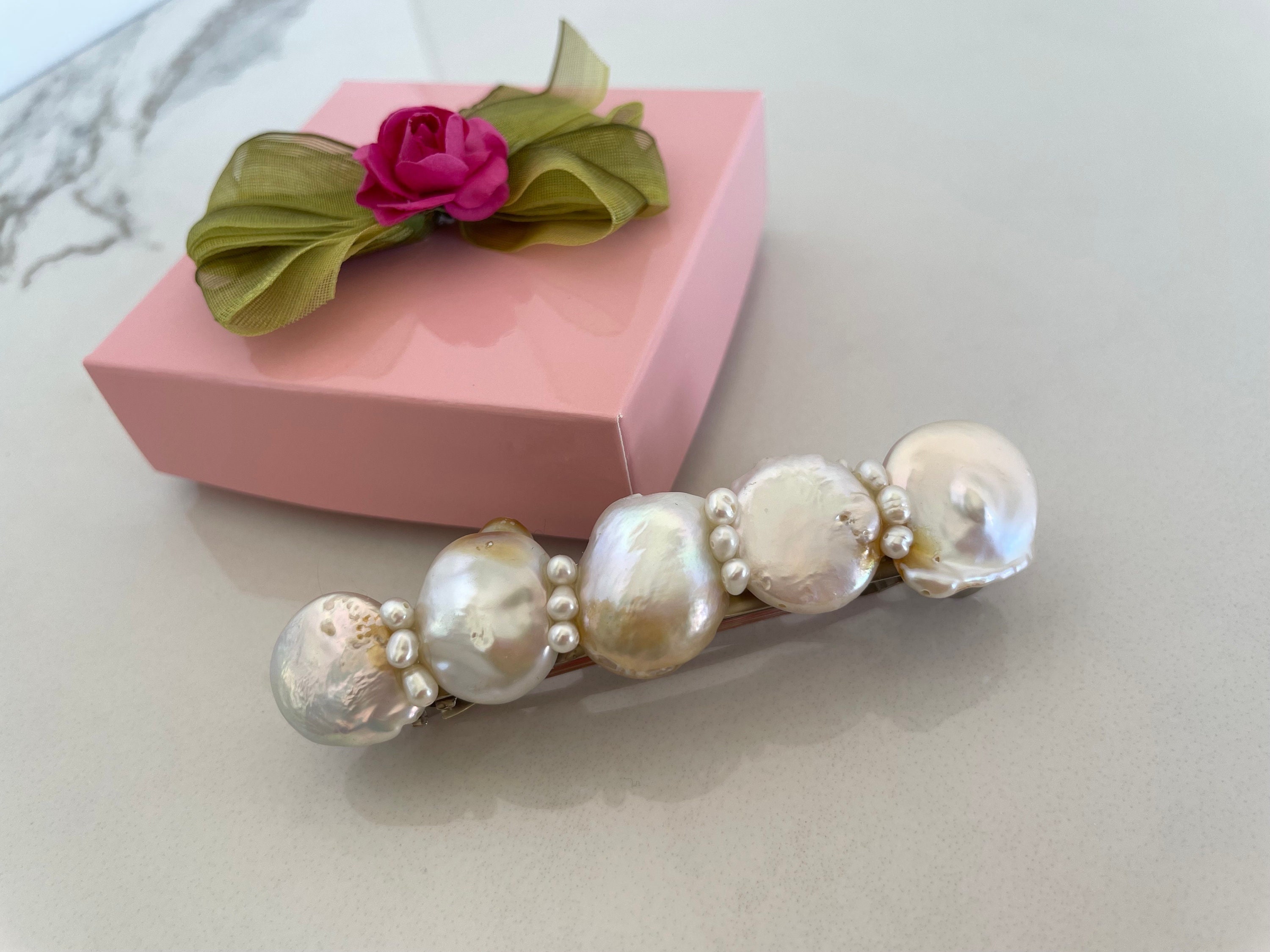 Keshi Pearl Pin - Etsy