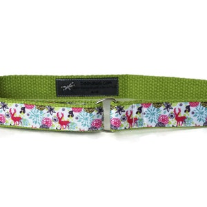 Waist Belts. Simple Belt. Kids Belt. Best Belts. Cute Belt. Children's Belt. Adjustable Belt. Kids Belt Whimsy Deer image 1