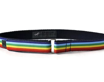 Waist Belts. Simple Belt. Kids Belt. Best Belts. Cute Belt. Children's Belt. Adjustable Belt. Kids Belt - Over the Rainbow