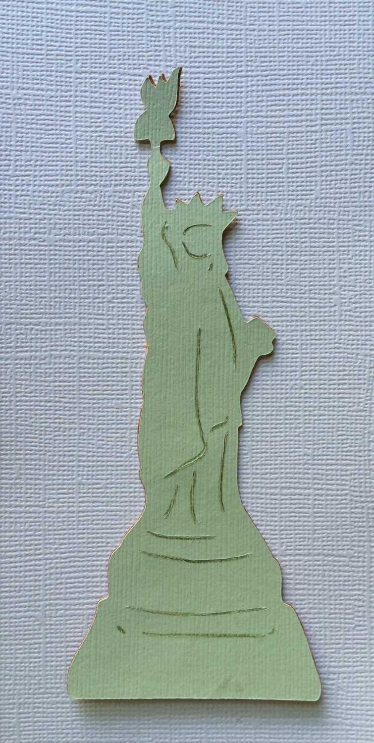 Statue of Liberty Paper Piecing Etsy.de