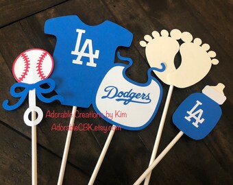 Dodgers Centerpiece Etsy