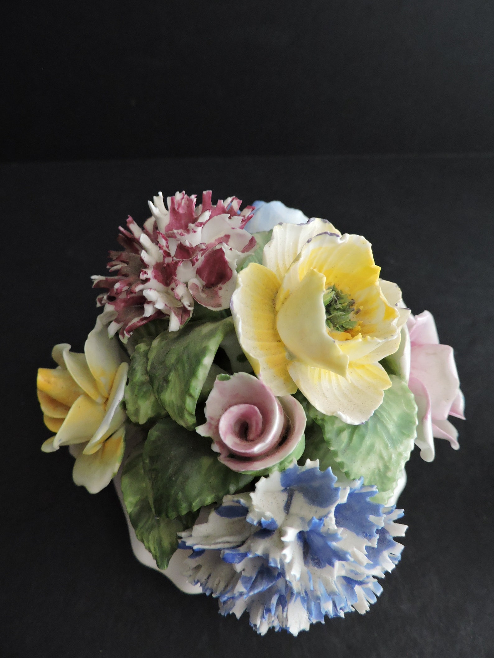 Radnor Bone China Flower Figurines Choice of 2 Vintage Etsy