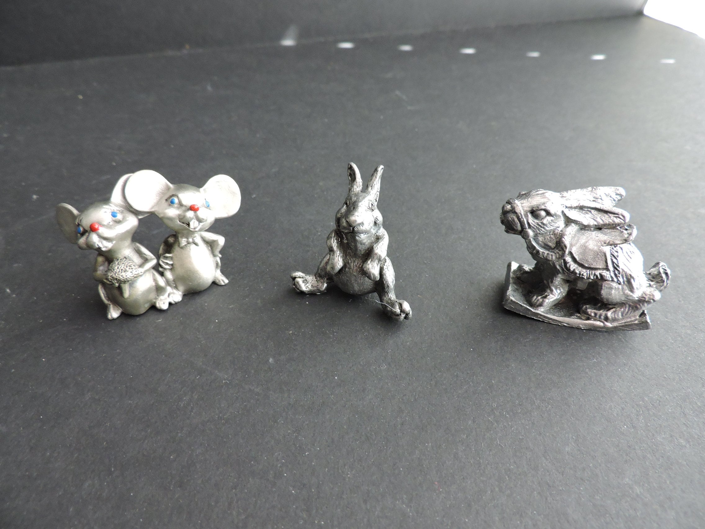 Miniature Pewter Figurines for sale Only 2 left at 75